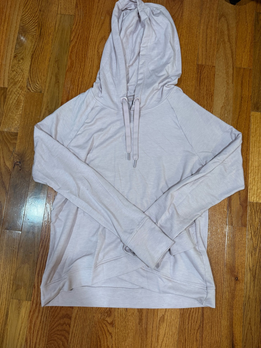 90 Degree By Reflex Pale Pink Lightweight Hoodie